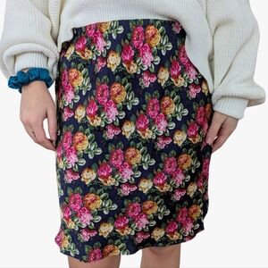 Floral Print Women's Skirt
